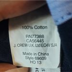 J.Crew  Black Label V-Neck Navy Shirt Dresss XS Preppy Casual Classic Cozycore Photo 8