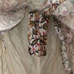 Tory Burch Flor Vine a new ivory Evelyn silk top size 4 Photo 2