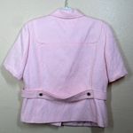 Sag Harbor  Pink Blazer short sleeve textured size 12P Photo 1