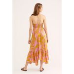 Free People  Floral Tropical Smocked Maxi Dress Sleeveless Womens Size XS Photo 1