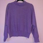 Vintage Tannersport Lavender Sweater Women M Wool Angora Basic Preppy Office Purple Size M Photo 0