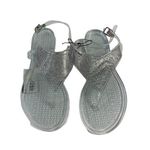 Olivia Miller Women's Clear Ice Thong Sandals Photo 0