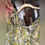 Anthropologie Dear Jose Stella Off-Shoulder Mini Dress tie front bow daisy floral corset drop Photo 8