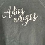 Rebecca Minkoff Adios Amigos novelty black graphic pullover sweatshirt sz small Photo 8