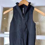 Garage Body Ribbed Quarter Zip Mock Neck Body Suit Bodysuit XS Photo 5