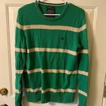 American Eagle Green  crewneck pullover sweater size S Photo 0