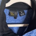 Mountain Hardwear  Fuzzy Zip Jacket Ski Winter Snow Hiking Outdoor Sherpa Blue Photo 3