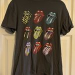 The Rolling Stones  T Shirt Colorful Grey Photo 0