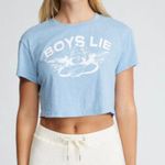 Boys Lie Cropped T Shirt Photo 0