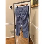 Talbots  Light Blue Chambray Crop Pants Women's Size 6 NWT Photo 5