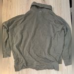 PINK - Victoria's Secret  Green cowl neck turtle neck sweater sweatshirt Photo 1