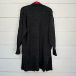 H&M Women’s Medium Grey Open Cardigan Wool Blend Photo 3