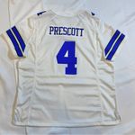 Nike  On Field Dak Prescott Womens White Dallas Cowboys Team Jersey Size XXL EUC! Photo 10