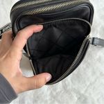 Michael Kors  Medium Leather Logo Tape Crossbody Bag Photo 9