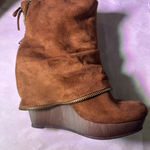 Not Rated  Brown Heeled Boots Photo 8