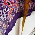 Sunny Leigh Sunny‎ Leigh Sheer Paisley Babydoll Top Y2K Indie Boho Retro Festival 2X Photo 3