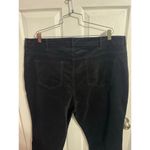 Gloria Vanderbilt Amanda Corduroy Pant Black Size 24W New With Tag Photo 3