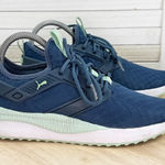 Puma  Pacer Next Excel Running Shoes Sneakers Navy Blue Mint Green Womens 7 Photo 0