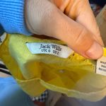 Jack Wills Yellow Paisley Eyelet Sleeveless Cotton Blouse Photo 2