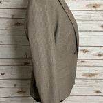 Express Studio Stretch classic corpcore pinstriped single-breasted blazer Size 6 Photo 4