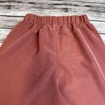 American Apparel Women's Dusty Rose Pink Wide Leg Pants S SM Small Elastic Waist Photo 4