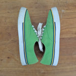 Ralph Lauren Polo Women's Green Low Top Sneakers, Size 8 Photo 4