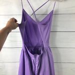 Tobi  Purple Lavender Open Back Tulle Dress Photo 5