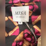 MISA Los Angeles  Wrap Robe in Prism Satin Size Medium belted NWT Photo 9