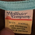 Hollister  San Clemente Surf Academy Brown Poly Zip Front Jacket Size Small Photo 3