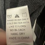 Dress Forum  Hooded Sweater Cozy Long Sleeve Pullover Size Medium Gray NWT Photo 5