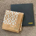 Fendi F1031 new vintage monogram cotton foulard Photo 0