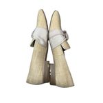 Violet & Red Slip Loafers Woven Look Almond Toe Size 8.5 Photo 4