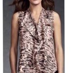 CAbi Style #104 Just So Zebra Print Silk Size S Photo 1