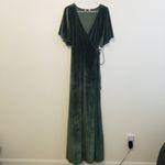 Baltic Born Meghan Velvet Wrap Maxi Dress New Without Tags Photo 2