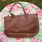 Lucky Brand Large Brown Leather Purse Photo 0