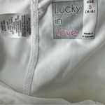 Lucky In Love athletic skort size small White Photo 3