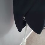 Allegra Gold Black Lace Up Back Sweater S Photo 5