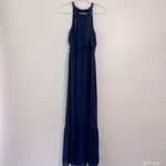 Saks 5th Avenue Saks Fifth Avenue| Navy Blue Maxi Dress sz 6 Photo 1