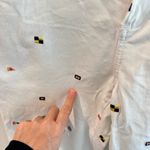 Lilly Pulitzer Mainline Jean Cropped White Embroidered Nautical Flag Size 10 Photo 8