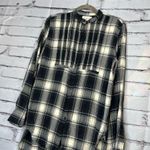 Denim & Supply Ralph Lauren Plaid Flannel Shirt Black White Grunge Festival L Size L Photo 6