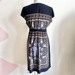 En Focus Floral‎ Babydoll Dress, Cottagecore Romantic Vintage Brunch Sz 10 Blue Photo 2