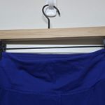 Lululemon Shorts Women Hotty Hot HR 4" Lined Athleisure Gym Sz 10T LW7AYMT Blue Photo 2