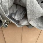 Talbots NWT Womens Skirt Gray Black Floral Peacock Feather Wool A Line Size 16 Photo 6