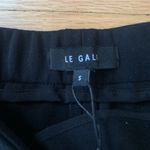 NWT LE GALI Crochet Lace Trim Cropped Wide Leg Lyle Pants Size Small Boho Hippie Black Photo 5