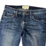 Current/Elliott Current Elliot Jeans 27 The Cut Off Crop Stiletto Darkota With Tribal Cuff Photo 11