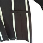 Banana Republic NWT Black White Striped One Button Blazer Size 2 Retail $168.00 Photo 2
