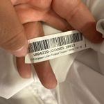 100% European Linen Pleated Trouser, White , 16 / 26 Photo 7