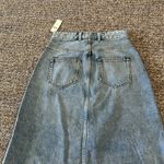 Anthropologie NWT  Petite Pilcro The Madi Slit Front Denim Skirt Sz 10P Photo 11