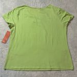 Hearts Of Palm Women's Pastel Green Short Sleeve Large Shirt Top Photo 3