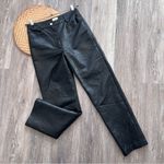 Wilfred  the Melina faux leather pants black ankle straight women’s 8 (small flaw Photo 3